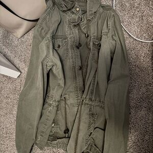 Ashley By 26 International Khaki Utility Jacket